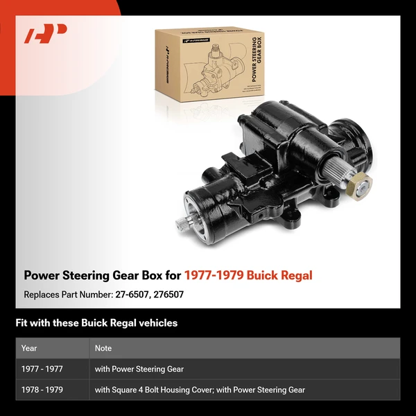 Power Steering Gear Box for 1977-1979 Buick Regal