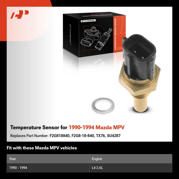 Temperature Sensor for 1990-1994 Mazda MPV