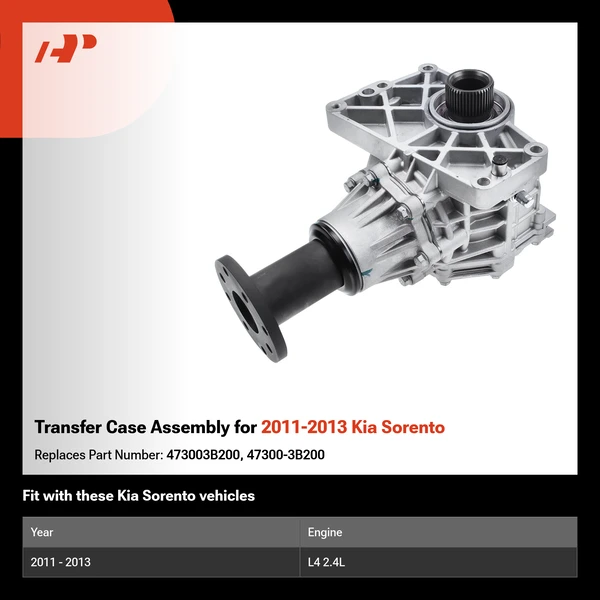 Transfer Case Assembly for 2011-2013 Kia Sorento