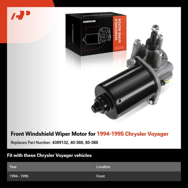 Front Windshield Wiper Motor  for 1994-1995 Chrysler Voyager