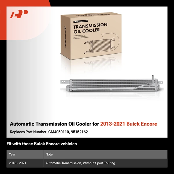 Automatic Transmission Oil Cooler for 2013-2021 Buick Encore