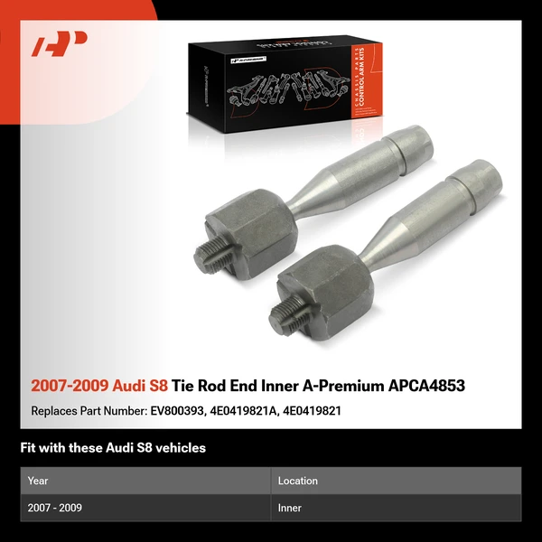 2007-2009 Audi S8 Tie Rod End Inner A-Premium APCA4853
