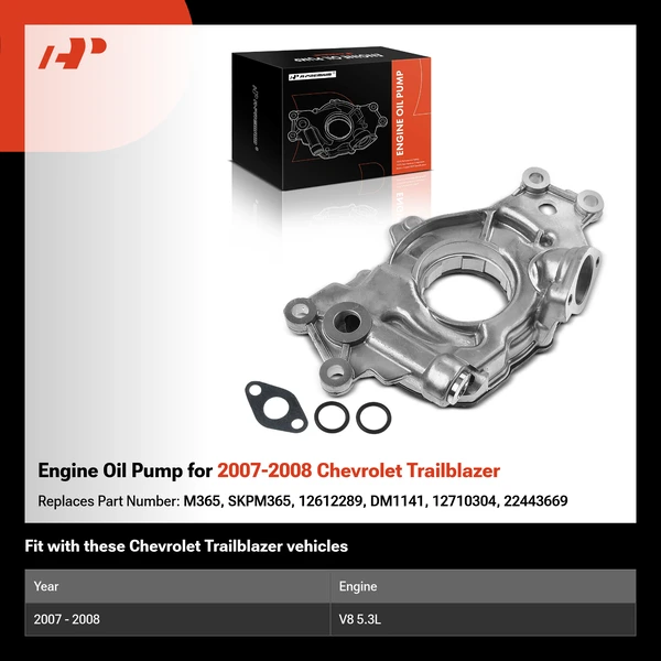 Engine Oil Pump for 2007-2008 Chevrolet Trailblazer
