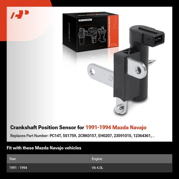 Crankshaft Position Sensor for 1991-1994 Mazda Navajo