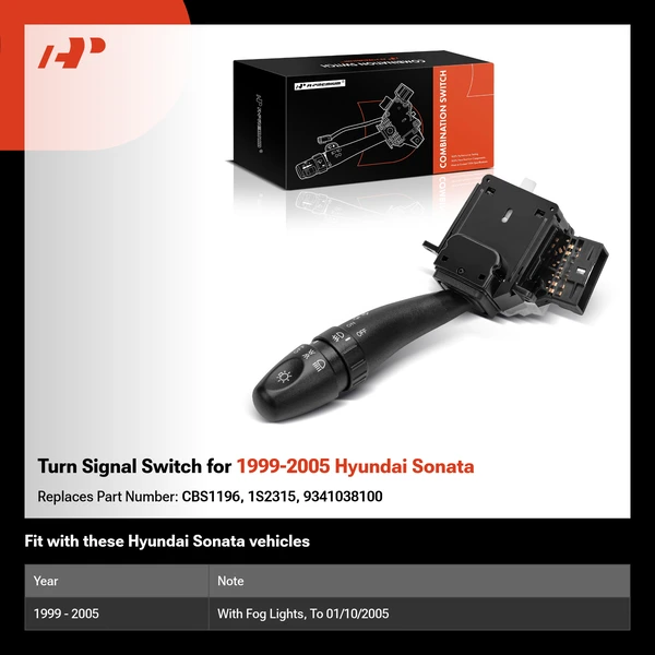 Turn Signal Switch for 1999-2005 Hyundai Sonata