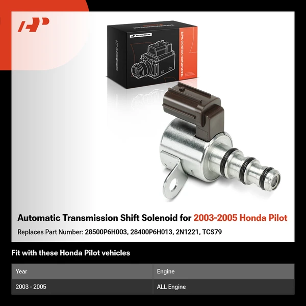 Automatic Transmission Shift Solenoid for 2003-2005 Honda Pilot