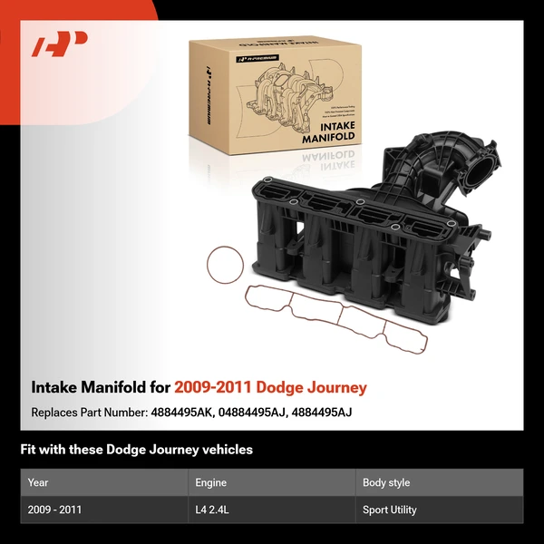 Intake Manifold for 2009-2011 Dodge Journey