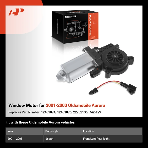 Window Motor for 2001-2003 Oldsmobile Aurora