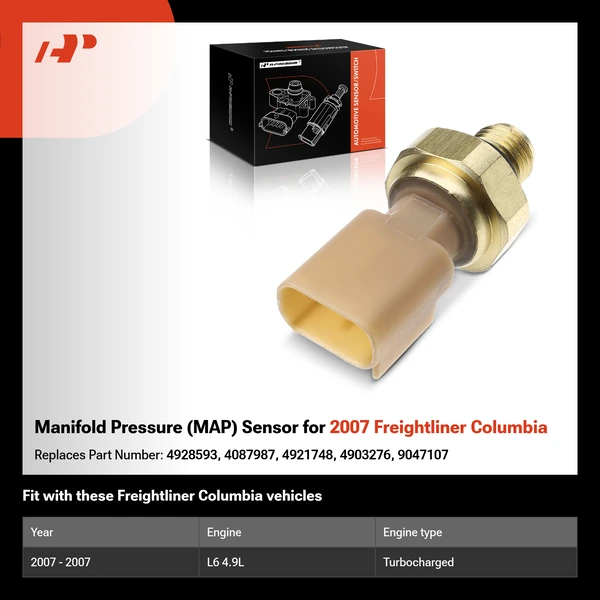 Manifold Pressure (MAP) Sensor for 2007 Freightliner Columbia