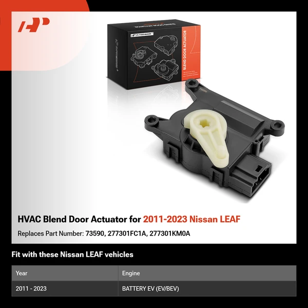 HVAC Blend Door Actuator for 2011-2023 Nissan LEAF