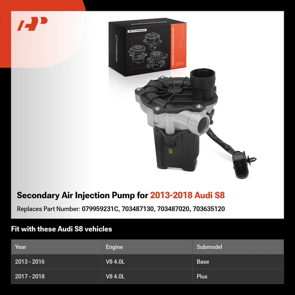 Secondary Air Injection Pump for 2013-2018 Audi S8
