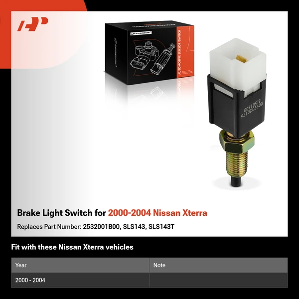 Brake Light Switch for 2000-2004 Nissan Xterra