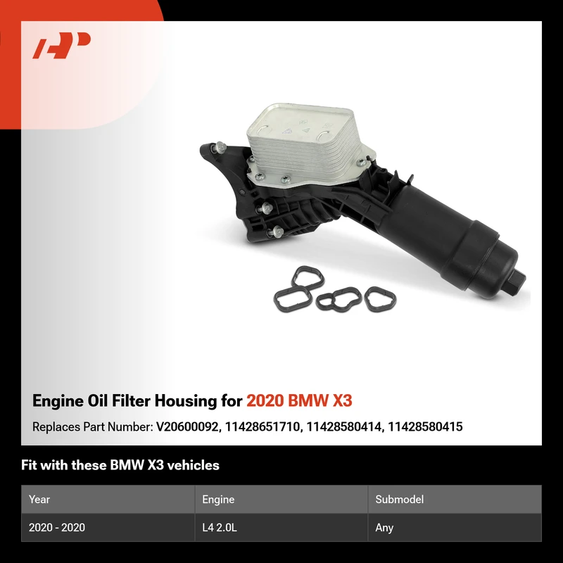 Engine Oil Filter Housing for 2020 BMW X3