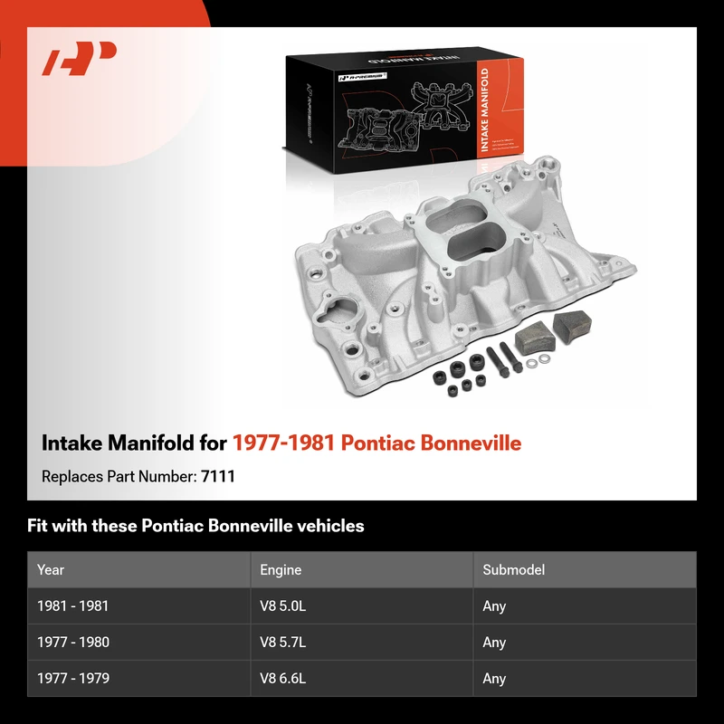 Intake Manifold for 1977-1981 Pontiac Bonneville