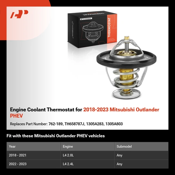 Engine Coolant Thermostat for 2018-2023 Mitsubishi Outlander PHEV