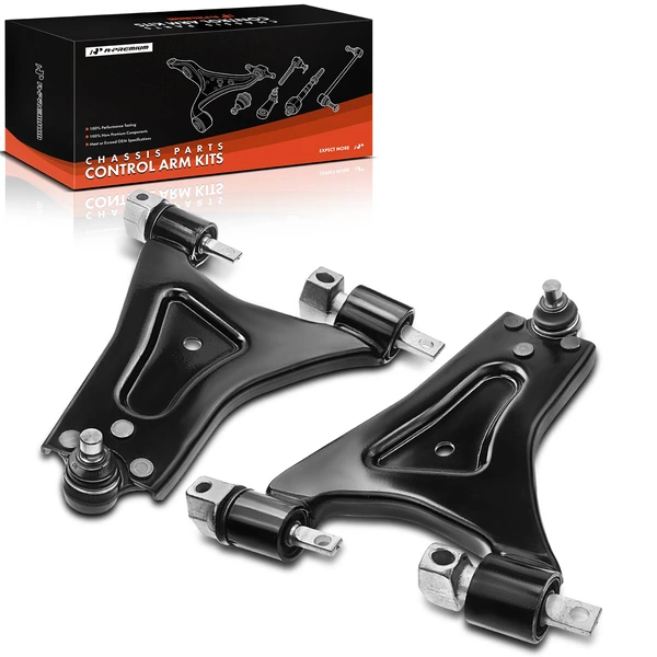 1999-2002 Mercury Cougar 2-Pc Control Arm and Ball Joint Kit, Front Lower with Ball Joint A-Premium APCA2671