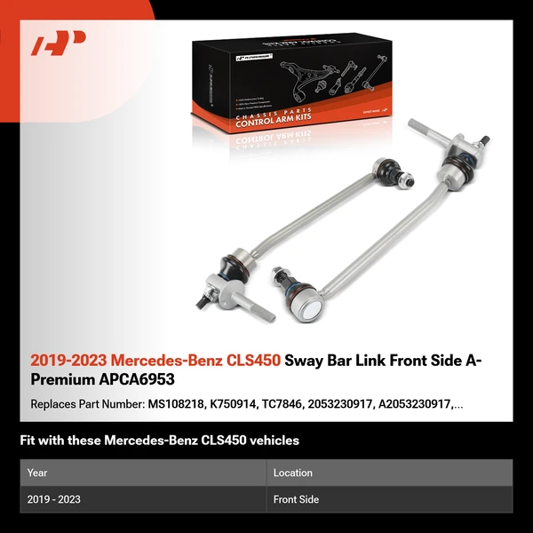 2019-2023 Mercedes-Benz CLS450 Sway Bar Link Front Side A-Premium APCA6953