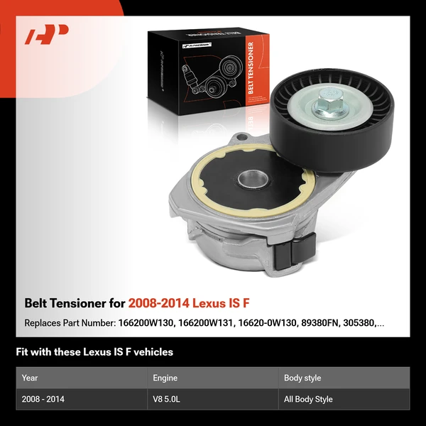 Belt Tensioner for 2008-2014 Lexus IS F