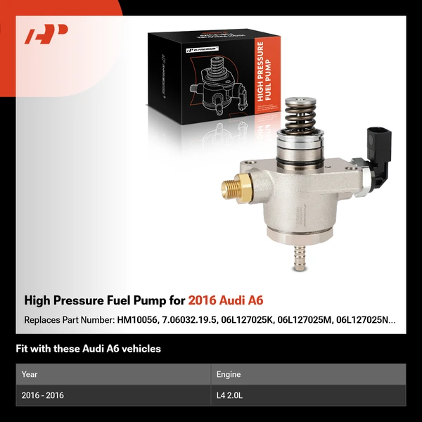 High Pressure Fuel Pump for 2016 Audi A6