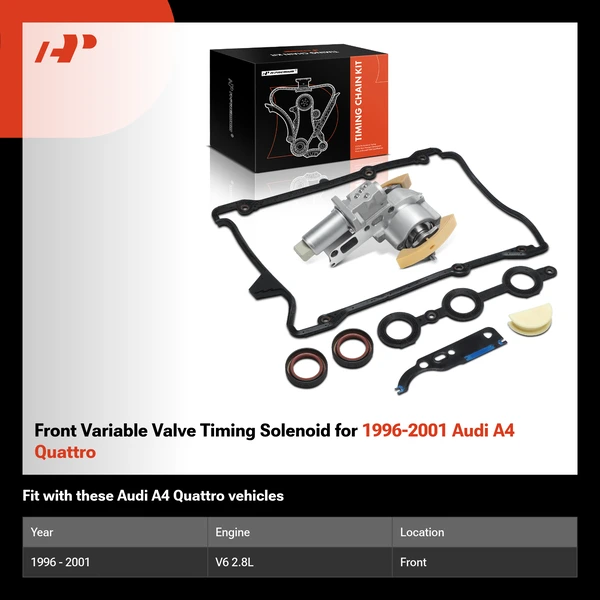 Front Variable Valve Timing Solenoid for 1996-2001 Audi A4 Quattro