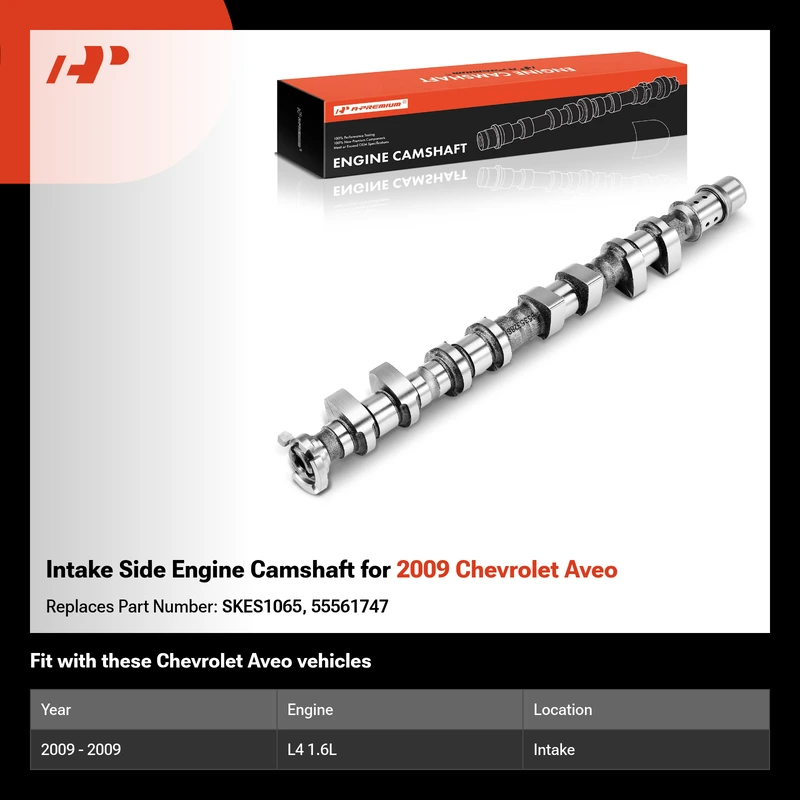 Intake Side Engine Camshaft for 2009 Chevrolet Aveo