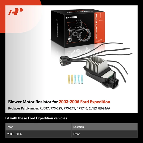 Blower Motor Resistor for 2003-2006 Ford Expedition