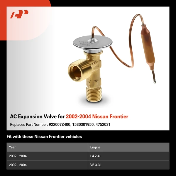 AC Expansion Valve for 2002-2004 Nissan Frontier