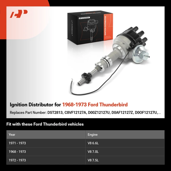 Ignition Distributor for 1968-1973 Ford Thunderbird
