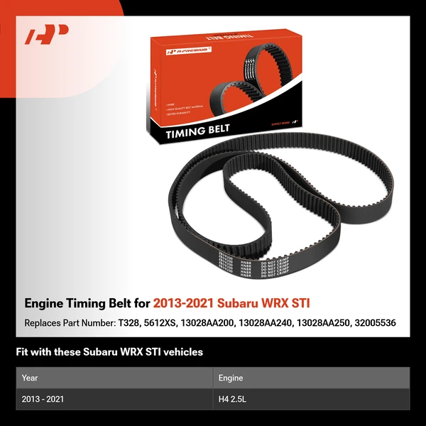 Engine Timing Belt for 2013-2021 Subaru WRX STI