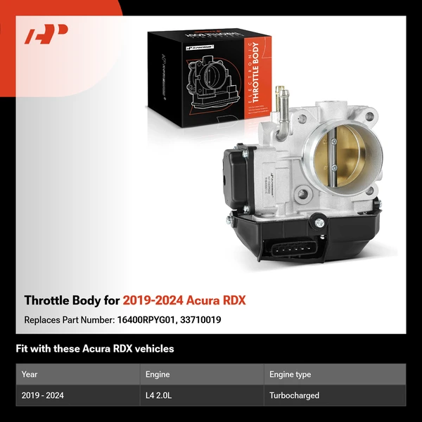 Throttle Body for 2019-2024 Acura RDX