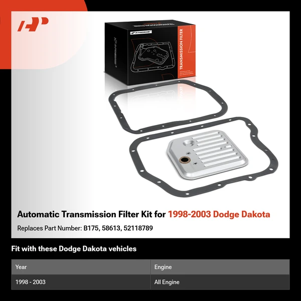 Automatic Transmission Filter Kit for 1998-2003 Dodge Dakota