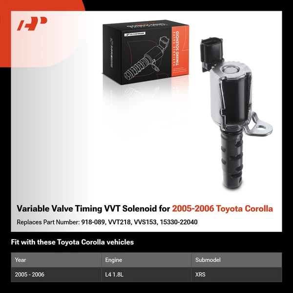 Variable Valve Timing VVT Solenoid for 2005-2006 Toyota Corolla