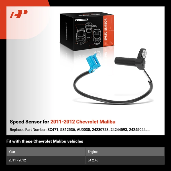 Speed Sensor for 2011-2012 Chevrolet Malibu
