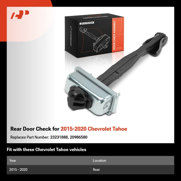 Rear Door Check for 2015-2020 Chevrolet Tahoe
