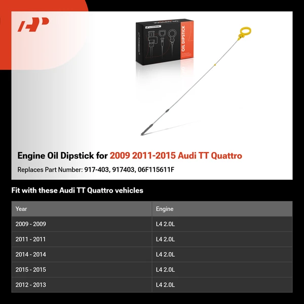Engine Oil Dipstick for 2009 2011-2015 Audi TT Quattro