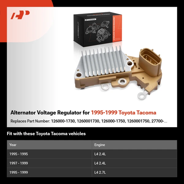 Alternator Voltage Regulator for 1995-1999 Toyota Tacoma