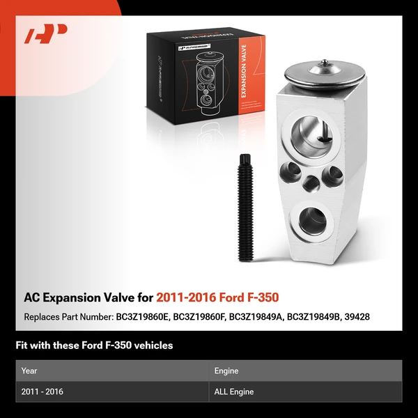 AC Expansion Valve for 2011-2016 Ford F-350