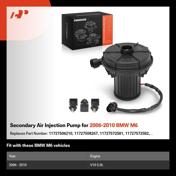 Secondary Air Injection Pump for 2006-2010 BMW M6