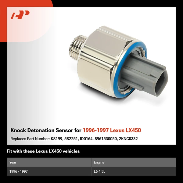 Knock Detonation Sensor for 1996-1997 Lexus LX450