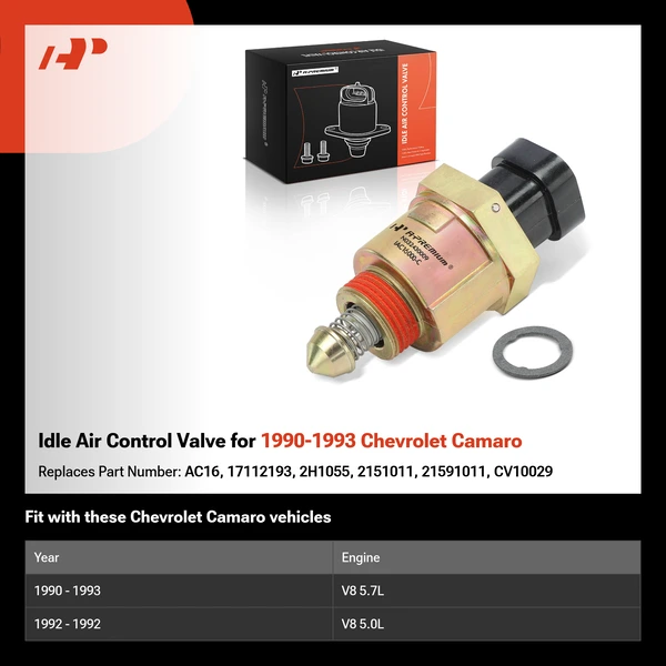 Idle Air Control Valve for 1990-1993 Chevrolet Camaro