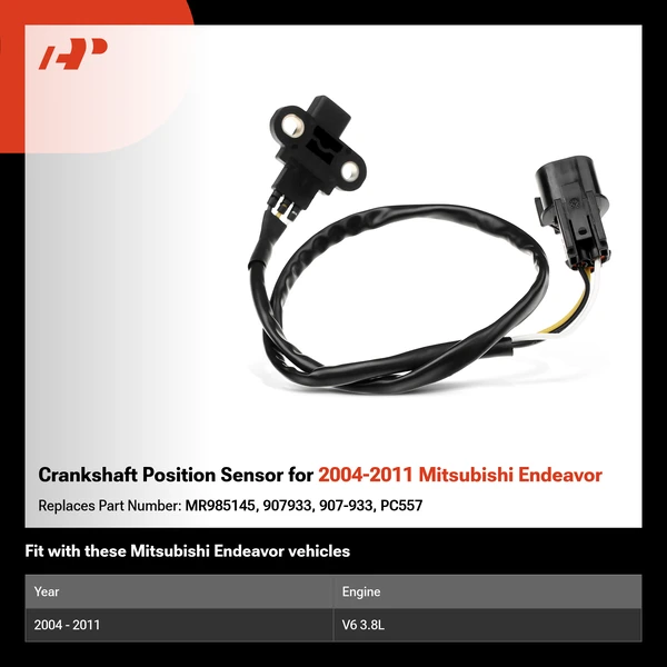 Crankshaft Position Sensor for 2004-2011 Mitsubishi Endeavor