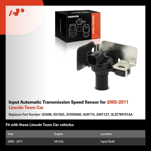 Input Automatic Transmission Speed Sensor for 2005-2011 Lincoln Town Car