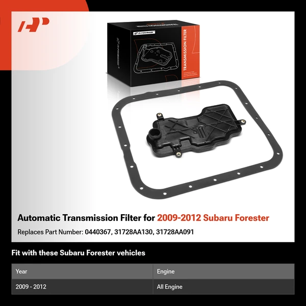 Automatic Transmission Filter for 2009-2012 Subaru Forester