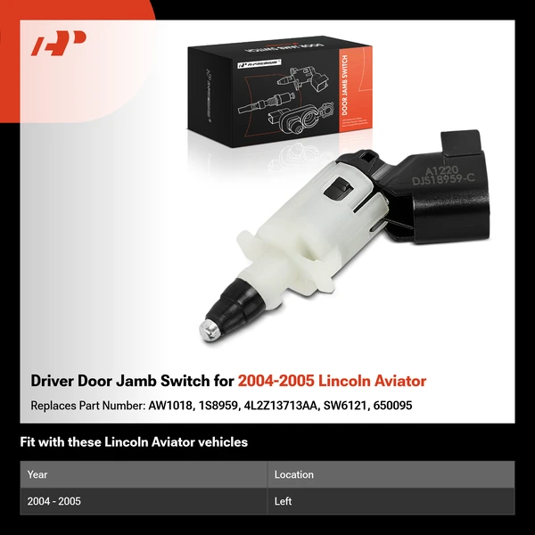 Driver Door Jamb Switch for 2004-2005 Lincoln Aviator