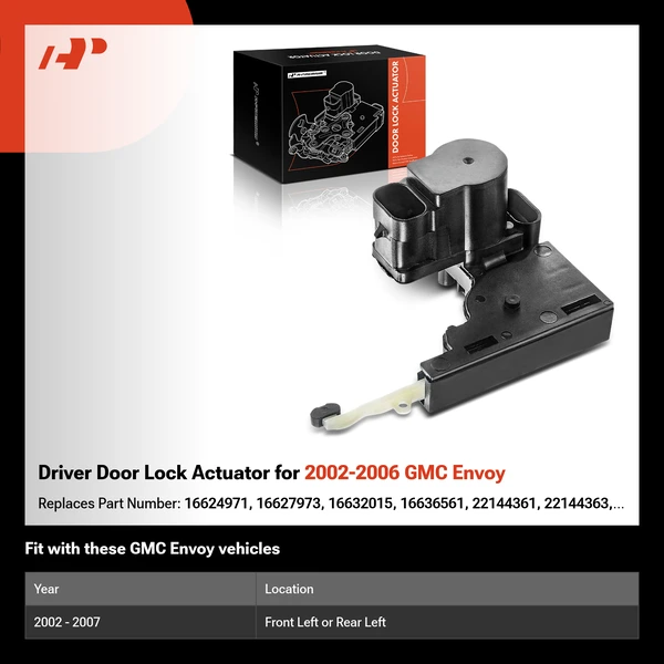 Driver Door Lock Actuator for 2002-2006 GMC Envoy