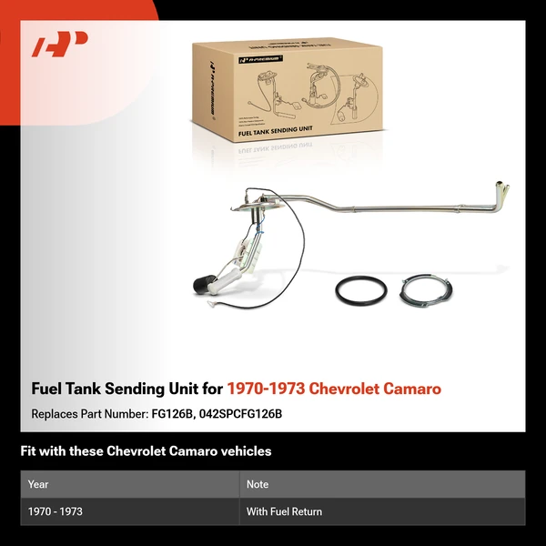 Fuel Tank Sending Unit for 1970-1973 Chevrolet Camaro