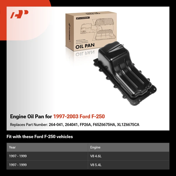 Engine Oil Pan for 1997-2003 Ford F-250