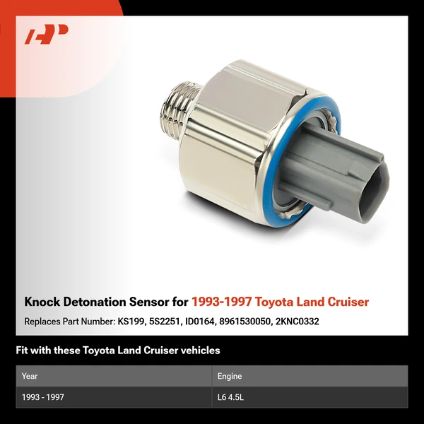Knock Detonation Sensor for 1993-1997 Toyota Land Cruiser