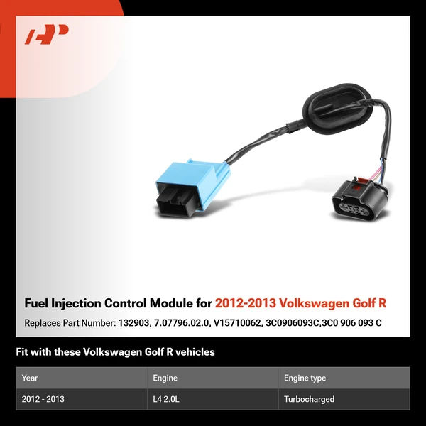 Fuel Injection Control Module for 2012-2013 Volkswagen Golf R