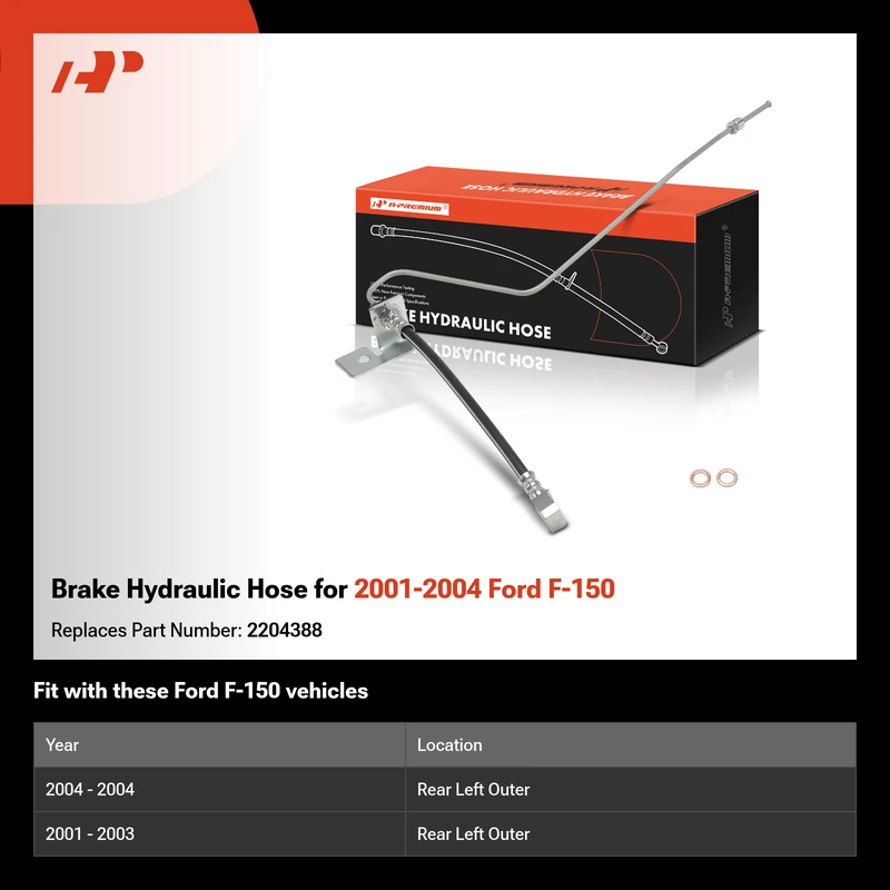 Brake Hydraulic Hose for 2001-2004 Ford F-150